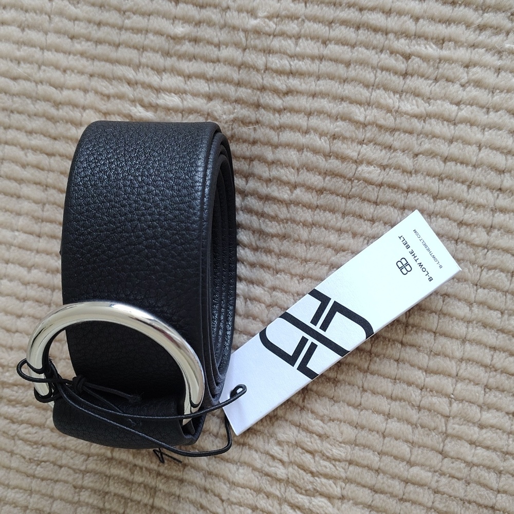 NWT B-Low The Belt black And Silver Women's Belt OS - Picture 5 of 11